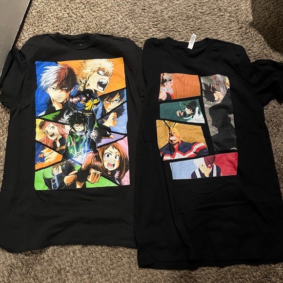 Other - My Hero Academia t-shirt bundle set